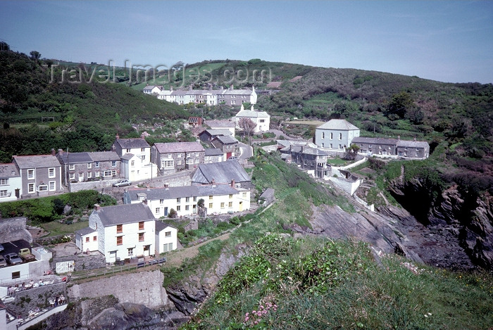 england190: England - Portloe - Cornwall: on the slope (photo by R.Eime) - (c) Travel-Images.com - Stock Photography agency - Image Bank