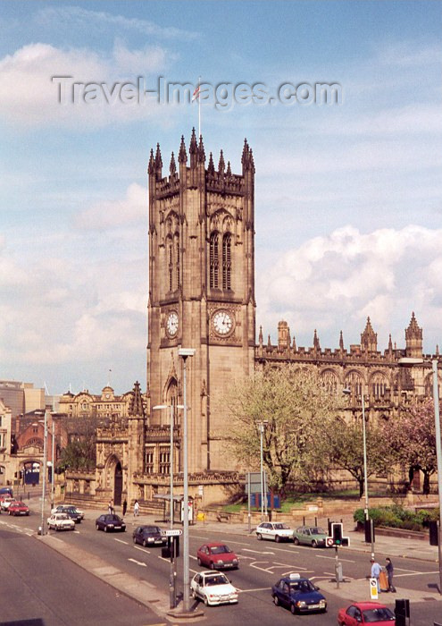 england2: Manchester, North West, England: Anglican Cathedral - Cathedral and Collegiate Church of St Mary, St Denys and St George in Manchester - photo by M.Torres - (c) Travel-Images.com - Stock Photography agency - Image Bank