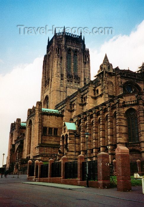 england235: Liverpool, Merseyside, North West England, UK: Liverpool Anglican Cathedral - St. James' Mount - designed by Sir Giles Gilbert Scott - photo by M.Torres - (c) Travel-Images.com - Stock Photography agency - Image Bank