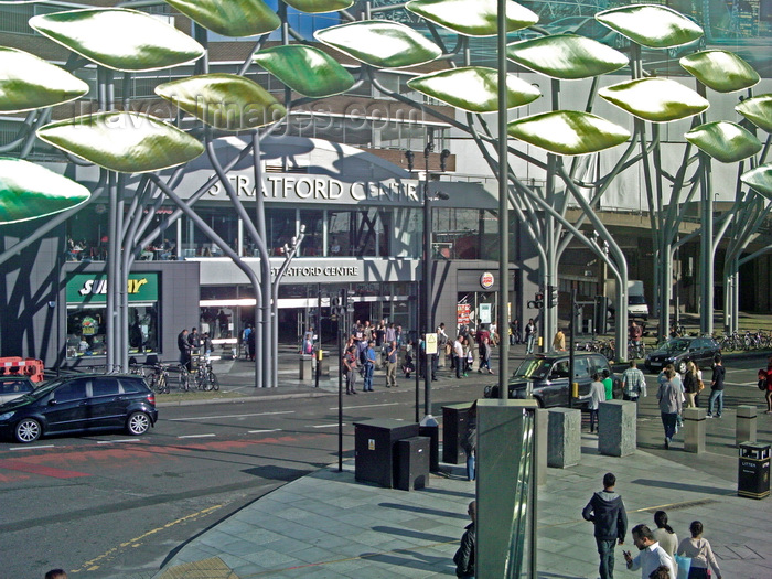 england259: London, England: Stratford Centre street scene - Newham - photo by A.Bartel - (c) Travel-Images.com - Stock Photography agency - Image Bank