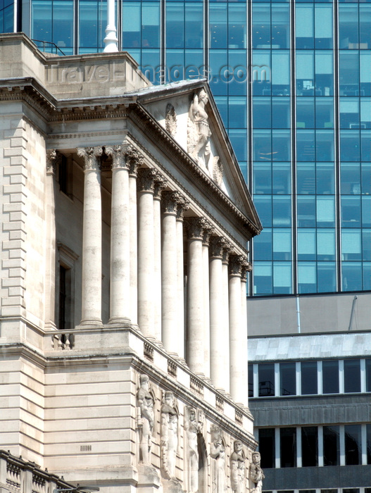 england268: London, England: Bank of England facade - photo by A.Bartel - (c) Travel-Images.com - Stock Photography agency - Image Bank