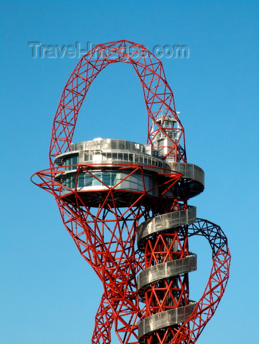 england269: London, England: Orbit, Olympic Park - structure and platform, Stratford - photo by A.Bartel - (c) Travel-Images.com - Stock Photography agency - Image Bank