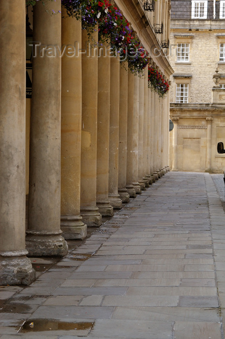 england372: England - Bath (Somerset county - Avon): Roman style columns - photo by C. McEachern - (c) Travel-Images.com - Stock Photography agency - Image Bank