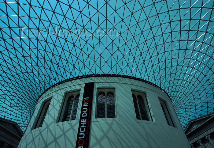 england424: London: British museum - Queen Elizabeth II Great Court around the former Reading Room - the largest covered square in Europe - photo by M.Torres - (c) Travel-Images.com - Stock Photography agency - Image Bank