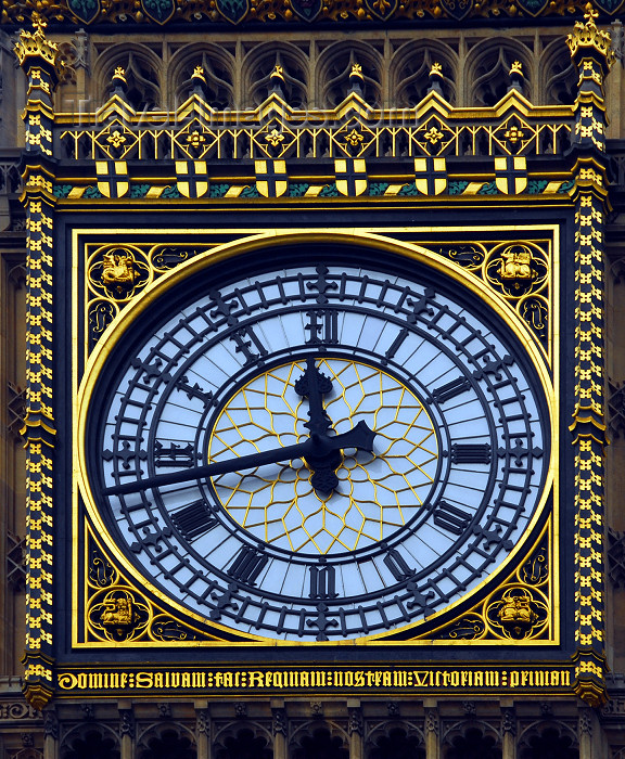 england443: London:Big Ben - face of the Great Clock of Westminster - designed by Augustus Pugin - architect Charles Barry - photo by  M.Torres / Travel-Images.com - (c) Travel-Images.com - Stock Photography agency - Image Bank