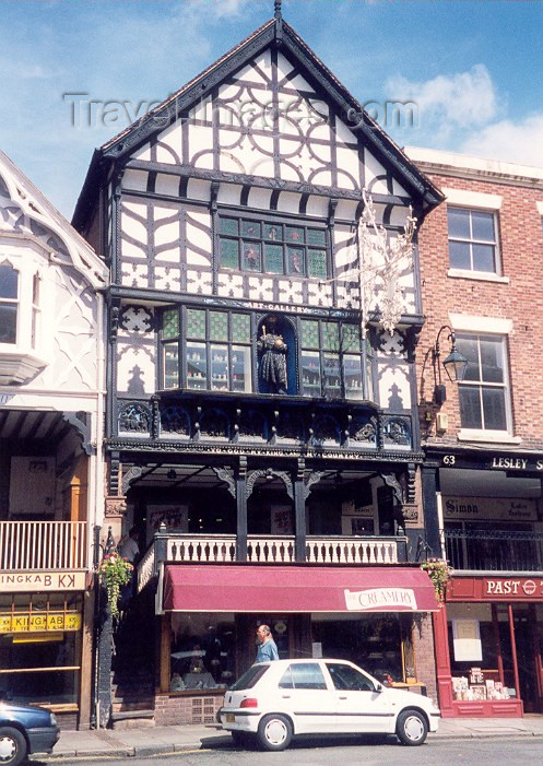england45: Chester, Cheshire, North West England, UK: tudor touch - art gallery - photo by M.Torres - (c) Travel-Images.com - Stock Photography agency - Image Bank