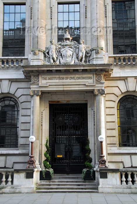 england481: London: Institution of Civil Engineers - ICE - One Great George street - designed by Scottish architect James Miller - conference and wedding venue - Westminster - photo by M.Torres - (c) Travel-Images.com - Stock Photography agency - Image Bank