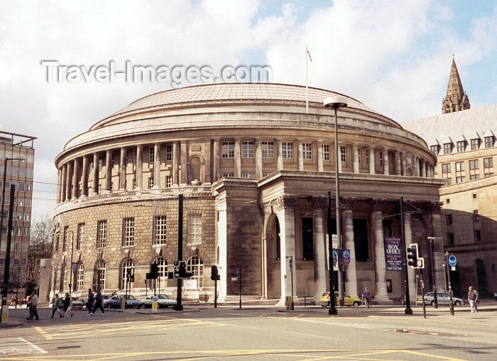 england49: Manchester / MAN, England: library - St Peter's Square - Architect Vincent Harris - photo by M.Torres - (c) Travel-Images.com - Stock Photography agency - Image Bank