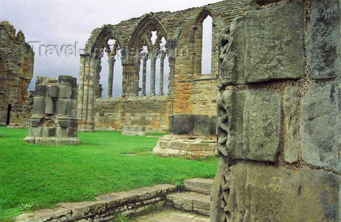 england519: Whitby, North Yorkshire, England: Whitby Abbey - windows - photo by D.Jackson - (c) Travel-Images.com - Stock Photography agency - Image Bank