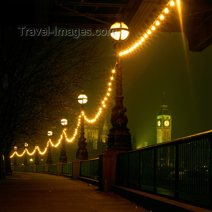 england522: England - London: Big Ben seen from across the river - photo by W.Allgower - (c) Travel-Images.com - Stock Photography agency - Image Bank