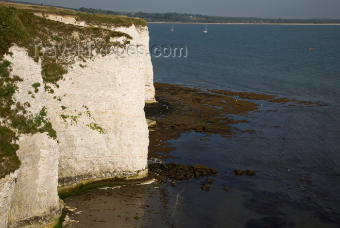 england548: Old Harry Rocks, Jurassic Coast, Dorset, England: cliffs near Studland - UNESCO World Heritage Site - photo by I.Middleton - (c) Travel-Images.com - Stock Photography agency - Image Bank