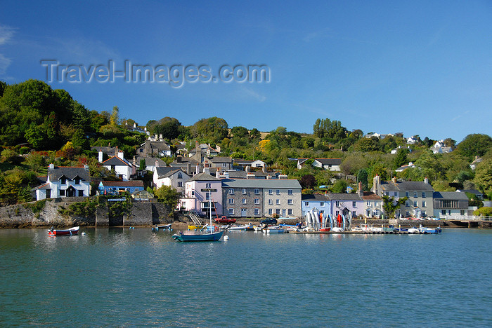 england588: Dittisham, Devon, England: seen from Greenway Quay - photo by T.Marshall - (c) Travel-Images.com - Stock Photography agency - Image Bank