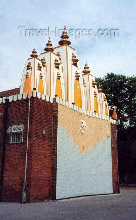 england60: Manchester, North West, England: Hindu temple - mandir - photo by M.Torres - (c) Travel-Images.com - Stock Photography agency - Image Bank