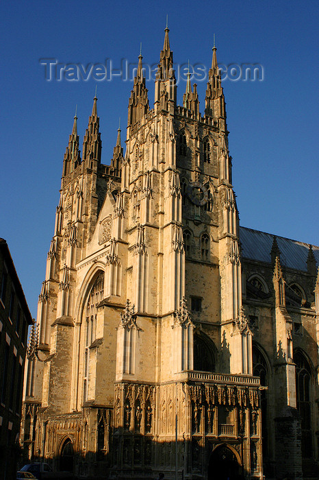 england619: Canterbury, Kent, South East England: Canterbury Cathedral from the southwest - UNESCO world heritage site - photo by I.Middleton - (c) Travel-Images.com - Stock Photography agency - Image Bank