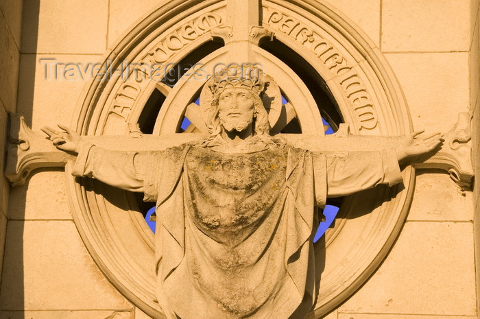 england639: Kent, England: small village church - Jesus Christ - photo by B.Henry - (c) Travel-Images.com - Stock Photography agency - Image Bank