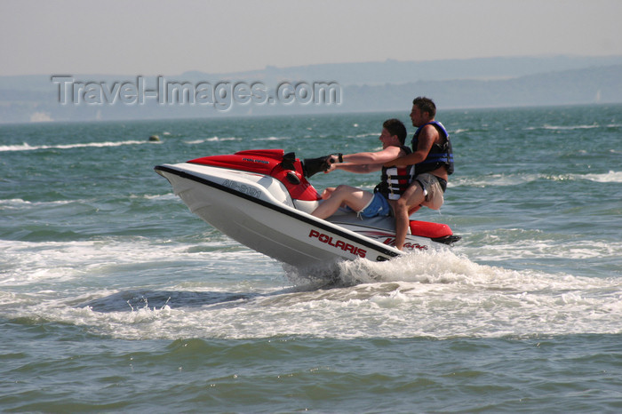 england652: Lee on Solent, Hampshire, South East England, UK: jet skiing - photo by I.Middleton - (c) Travel-Images.com - Stock Photography agency - Image Bank