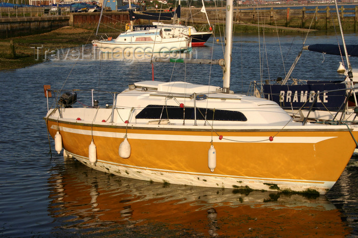 england659: Lee on Solent, Hampshire, South East England, UK: boats in Titchfield Haven marina at Hill Head - photo by I.Middleton - (c) Travel-Images.com - Stock Photography agency - Image Bank