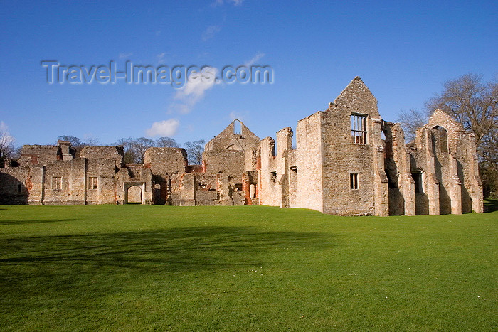 england663: Netley, Hampshire, South East England, UK: Netley Abbey - dedicated to Virgin Mary and Edward the Confessor - photo by I.Middleton - (c) Travel-Images.com - Stock Photography agency - Image Bank