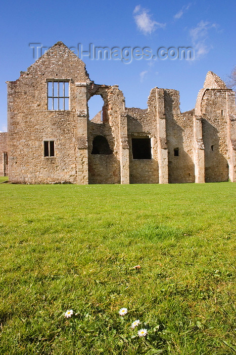 england664: Netley, Hampshire, South East England, UK: Netley Abbey - facade of the reredorter - Cistercian order - photo by I.Middleton - (c) Travel-Images.com - Stock Photography agency - Image Bank