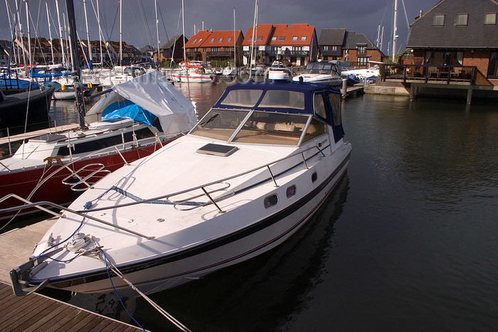 england673: Hythe, New Forest, Hampshire, South East England, UK: boat in the marina - photo by I.Middleton - (c) Travel-Images.com - Stock Photography agency - Image Bank