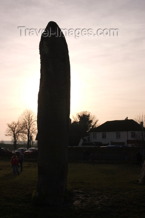 england702: Avebury, Wiltshire, South West England, UK: Avebury stone circle - sunset - UNESCO World Heritage Site - photo by I.Middleton - (c) Travel-Images.com - Stock Photography agency - Image Bank