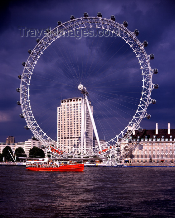 england790: London, England: The Eye, Millenium Wheel - owned by the Tussauds Group - photo by A.Bartel - (c) Travel-Images.com - Stock Photography agency - Image Bank