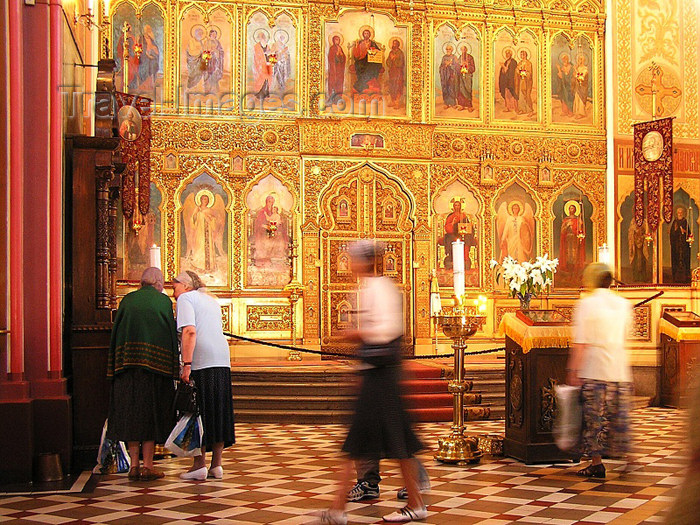 estonia3: Estonia - Tallinn: iconostasis of the Alexander Nevski Orthodox Cathedral - photo by J.Kaman - (c) Travel-Images.com - Stock Photography agency - Image Bank