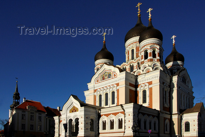 estonia47: Estonia, Tallinn: Alexander Nevsky Cathedral - Saint Alexander Nevsky won the Battle of the Ice on Lake Peipus - photo by J.Pemberton - (c) Travel-Images.com - Stock Photography agency - Image Bank