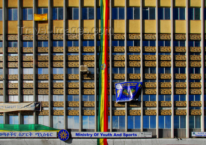 ethiopia102: Addis Ababa, Ethiopia: Ministry of Youth and Sports - Meskal square - photo by M.Torres - (c) Travel-Images.com - Stock Photography agency - Image Bank