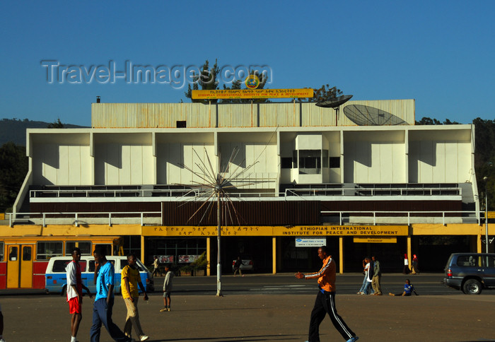 ethiopia111: Addis Ababa, Ethiopia: Ethiopian International Institute for Peace and Development - Meskal square - photo by M.Torres - (c) Travel-Images.com - Stock Photography agency - Image Bank