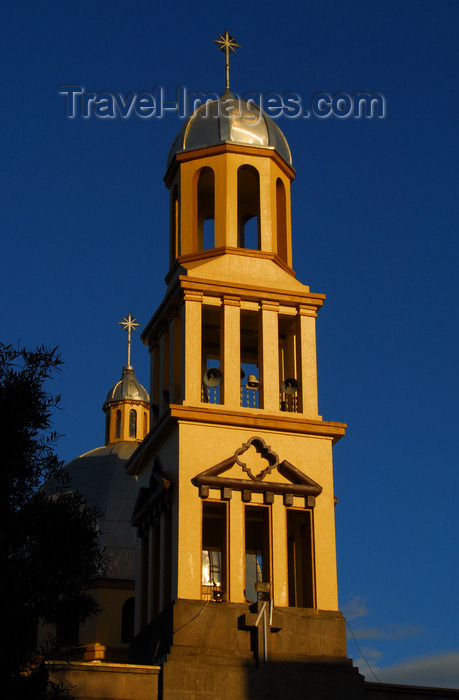 ethiopia143: Addis Ababa, Ethiopia: St Ragueal church - bell tower and dome - mercato area - photo by M.Torres - (c) Travel-Images.com - Stock Photography agency - Image Bank