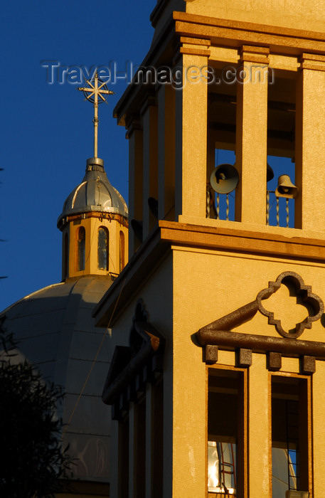 ethiopia144: Addis Ababa, Ethiopia: St Ragueal church - bell, dome and cupola - photo by M.Torres - (c) Travel-Images.com - Stock Photography agency - Image Bank