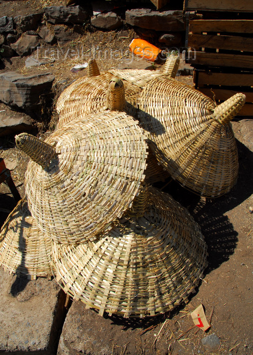 ethiopia215: Gondar, Amhara Region, Ethiopia: hats - photo by M.Torres - (c) Travel-Images.com - Stock Photography agency - Image Bank