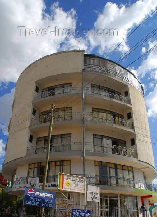 ethiopia224: Gondar, Amhara Region, Ethiopia: Circle Hotel - photo by M.Torres - (c) Travel-Images.com - Stock Photography agency - Image Bank