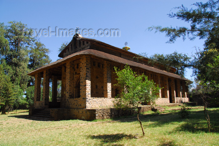 ethiopia245: Gondar / Gonder, Amhara Region, Ethiopia: Debre Berham Selassie /  Trinity at the Mount of Light church - Ethiopian Orthodox Tewahedo Church - photo by M.Torres - (c) Travel-Images.com - Stock Photography agency - Image Bank