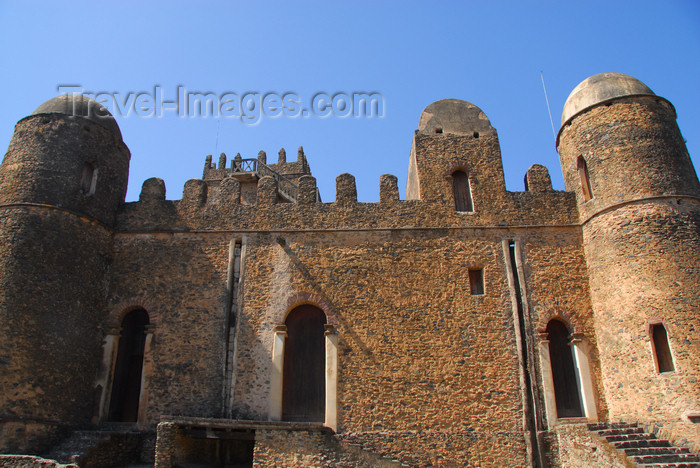 ethiopia270: Gondar, Amhara Region, Ethiopia: Royal Enclosure - Fasiladas' Palace - jewel of Gondarine imperial architecture - photo by M.Torres - (c) Travel-Images.com - Stock Photography agency - Image Bank