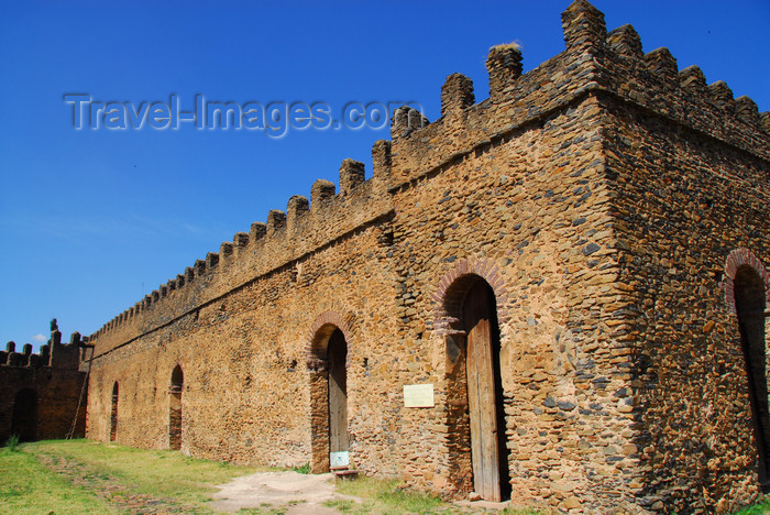 ethiopia293: Gondar, Amhara Region, Ethiopia: Royal Enclosure - Bakaffa's palace Banqueting hall - photo by M.Torres - (c) Travel-Images.com - Stock Photography agency - Image Bank