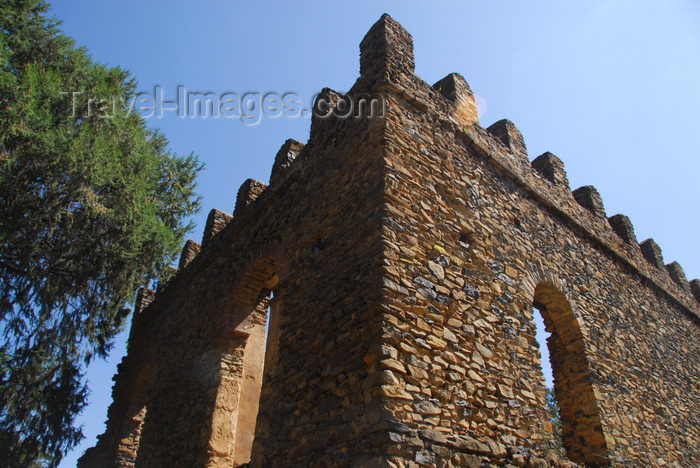 ethiopia298: Gondar, Amhara Region, Ethiopia: Royal Enclosure - castle of Emperor Dawit, son of Iyasu - photo by M.Torres - (c) Travel-Images.com - Stock Photography agency - Image Bank