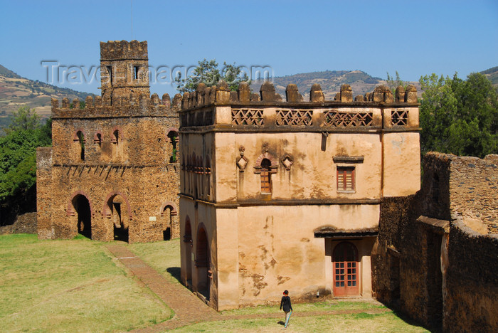 ethiopia304: Gondar, Amhara Region, Ethiopia: Royal Enclosure - Yohannes Library and Fasiladas' archive - photo by M.Torres - (c) Travel-Images.com - Stock Photography agency - Image Bank