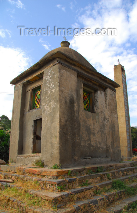 ethiopia345: Axum - Mehakelegnaw Zone, Tigray Region: St Mary of Zion complex - small shrine - photo by M.Torres - (c) Travel-Images.com - Stock Photography agency - Image Bank