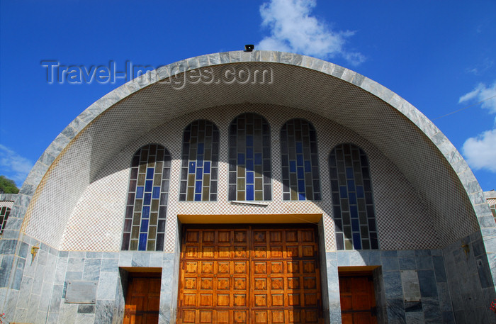 ethiopia366: Axum - Mehakelegnaw Zone, Tigray Region: Church of St Mary of Zion - entrance - photo by M.Torres - (c) Travel-Images.com - Stock Photography agency - Image Bank