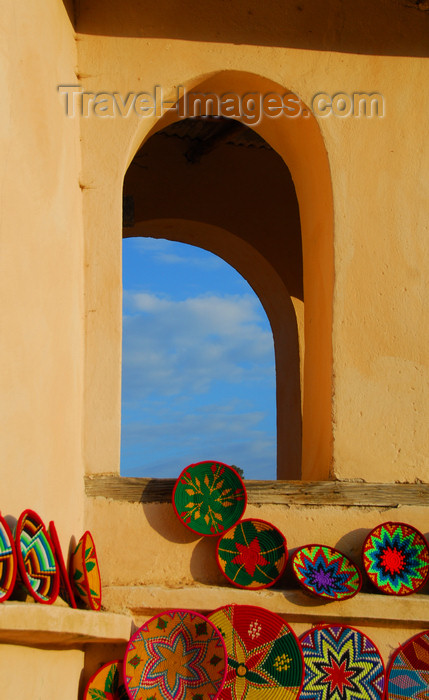 ethiopia396: Axum - Mehakelegnaw Zone, Tigray Region: colonial house - porch detail - Northern stelae field - photo by M.Torres - (c) Travel-Images.com - Stock Photography agency - Image Bank