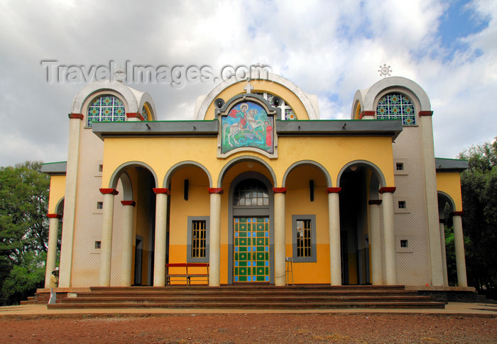 ethiopia426: Bahir Dar, Amhara, Ethiopia: St. George Church - photo by M.Torres - (c) Travel-Images.com - Stock Photography agency - Image Bank