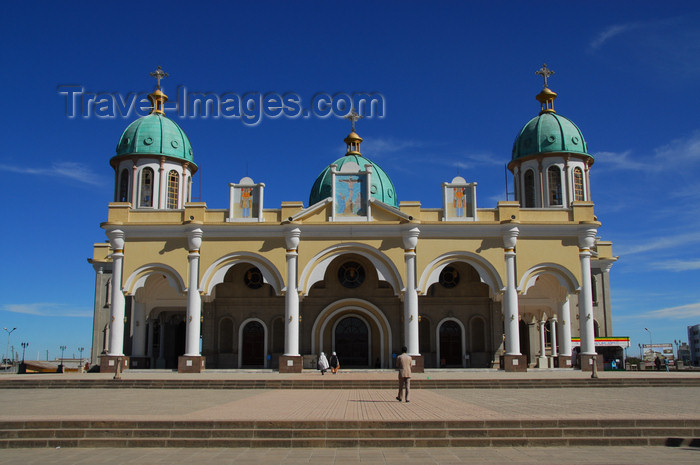 ethiopia57: Addis Ababa, Ethiopia: Bole Medhane Alem Cathedral - dedicated to Christ, Saviour of the World - photo by M.Torres - (c) Travel-Images.com - Stock Photography agency - Image Bank