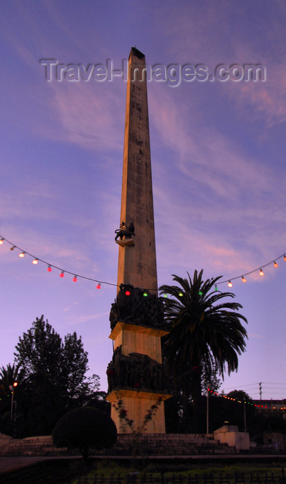 ethiopia8: Addis Ababa, Ethiopia: Martyr's monument - Yekatit 12 Square - Sidist Kilo - tribute to the martyrs' of the Fascist Italian occupation - photo by M.Torres - (c) Travel-Images.com - Stock Photography agency - Image Bank