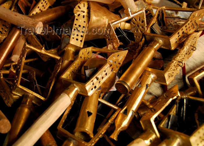 ethiopia89: Addis Ababa, Ethiopia: merkato - noisy contraption for use in processions . photo by M.Torres - (c) Travel-Images.com - Stock Photography agency - Image Bank