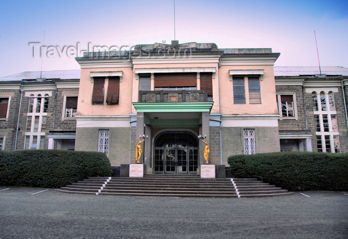 ethiopia9: Addis Ababa, Ethiopia: the University - Haile Selassie's Grand palace, also the residence of Rodolfo Graziani, Marchese di Neghelli, Viceroy and Governor-General of Italian East Africa - photo by M.Torres - (c) Travel-Images.com - Stock Photography agency - Image Bank