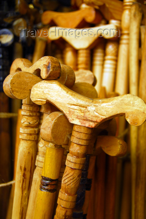 ethiopia90: Addis Ababa, Ethiopia: merkato - dulas - wooden staffs used by Amhara men - photo by M.Torres - (c) Travel-Images.com - Stock Photography agency - Image Bank