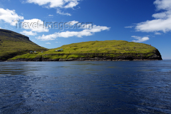 faeroe102: Slaettanes, Streymoy island, Faroes: seen from Vestmannasund sound - the vilage is abbandoned - promontory - photo by A.Ferrari - (c) Travel-Images.com - Stock Photography agency - Image Bank