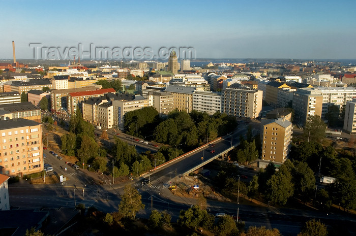 fin132: Finland - Helsinki, panorama view into the city - photo by Juha Sompinmäki - (c) Travel-Images.com - Stock Photography agency - Image Bank